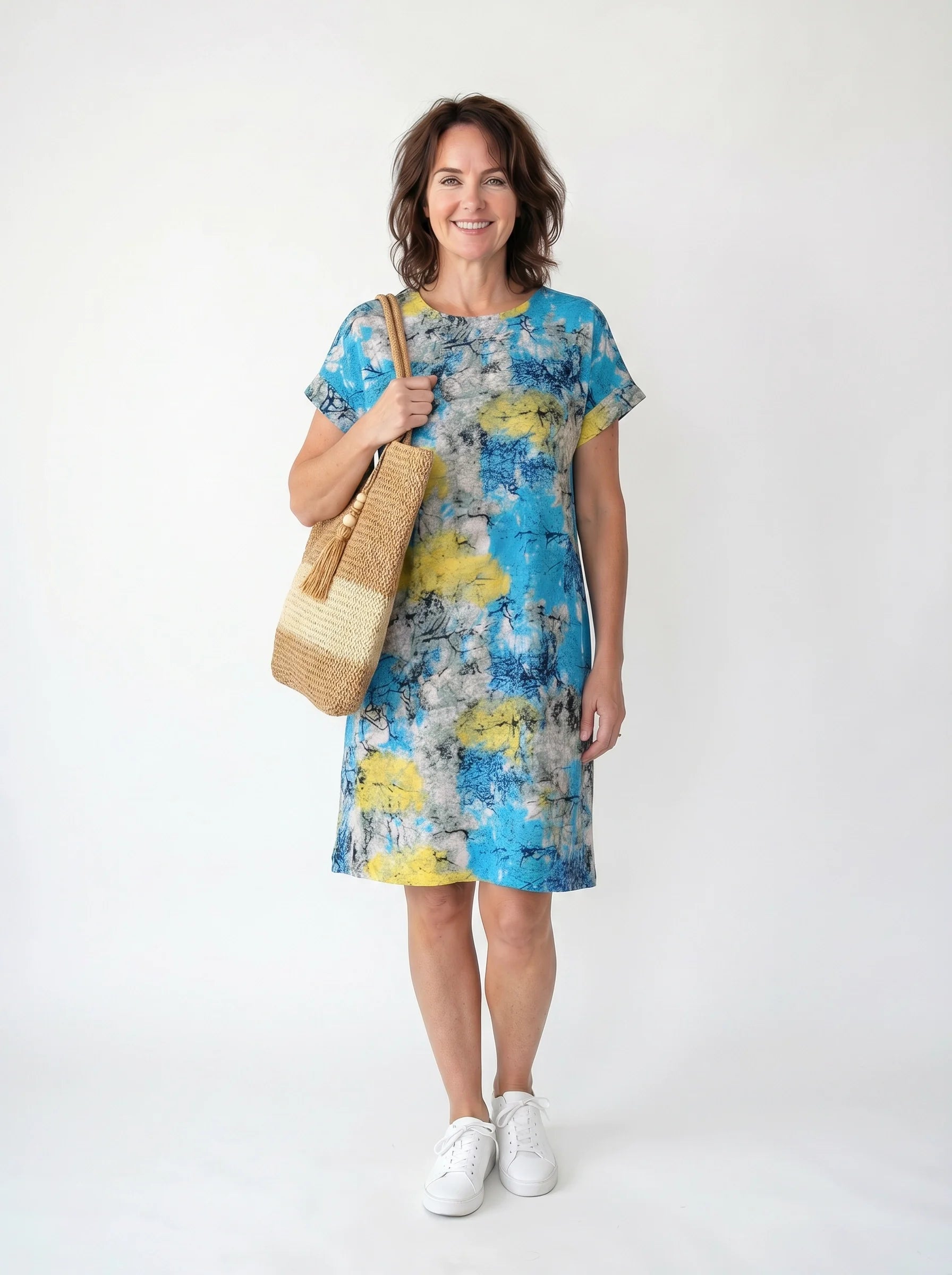 The Ivy - Botanical Print Dress