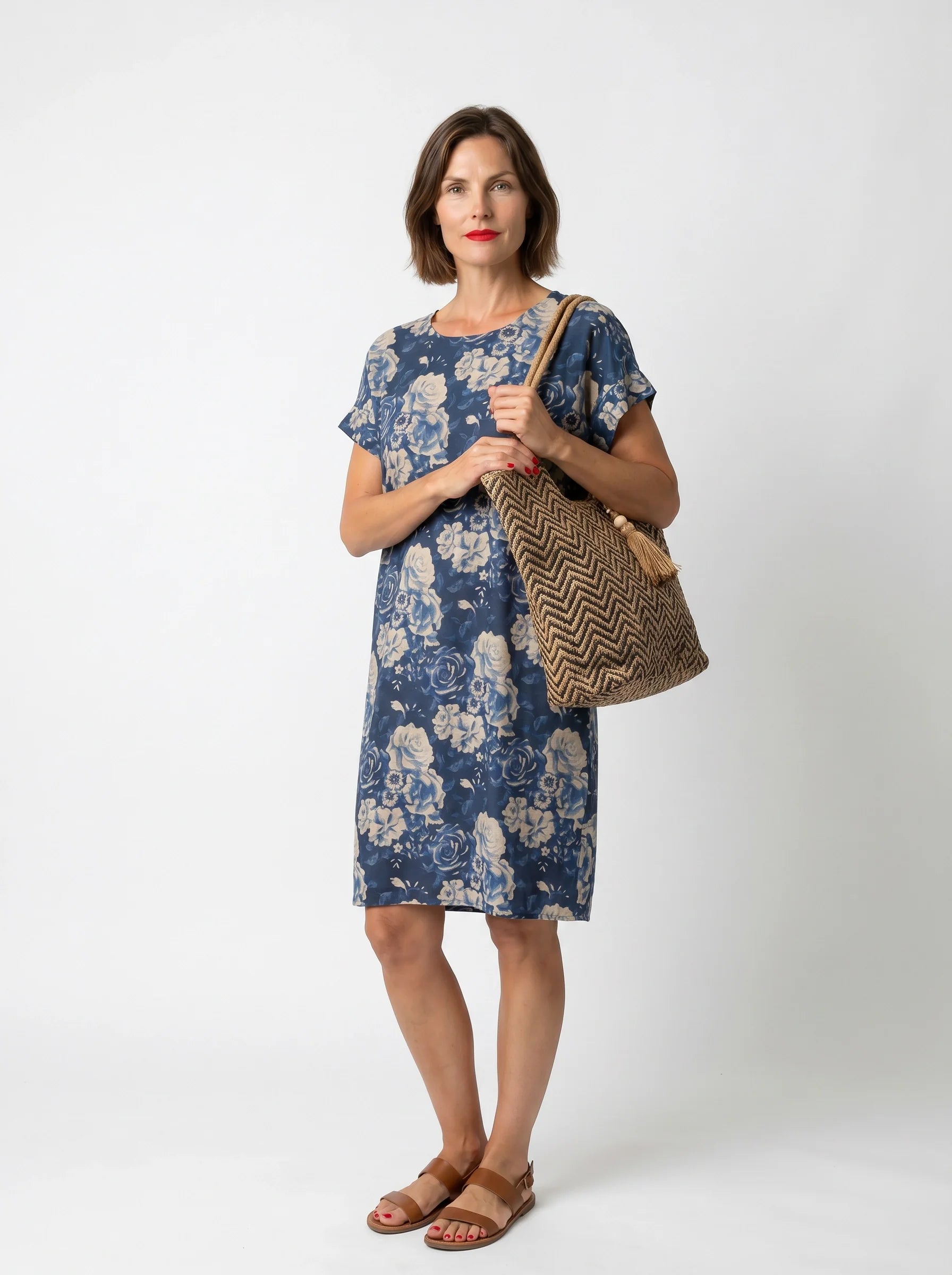 The Rose - Vintage Floral Caftan