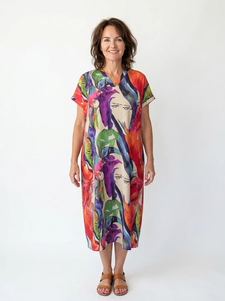 The Eden - Tropical Bloom Caftan