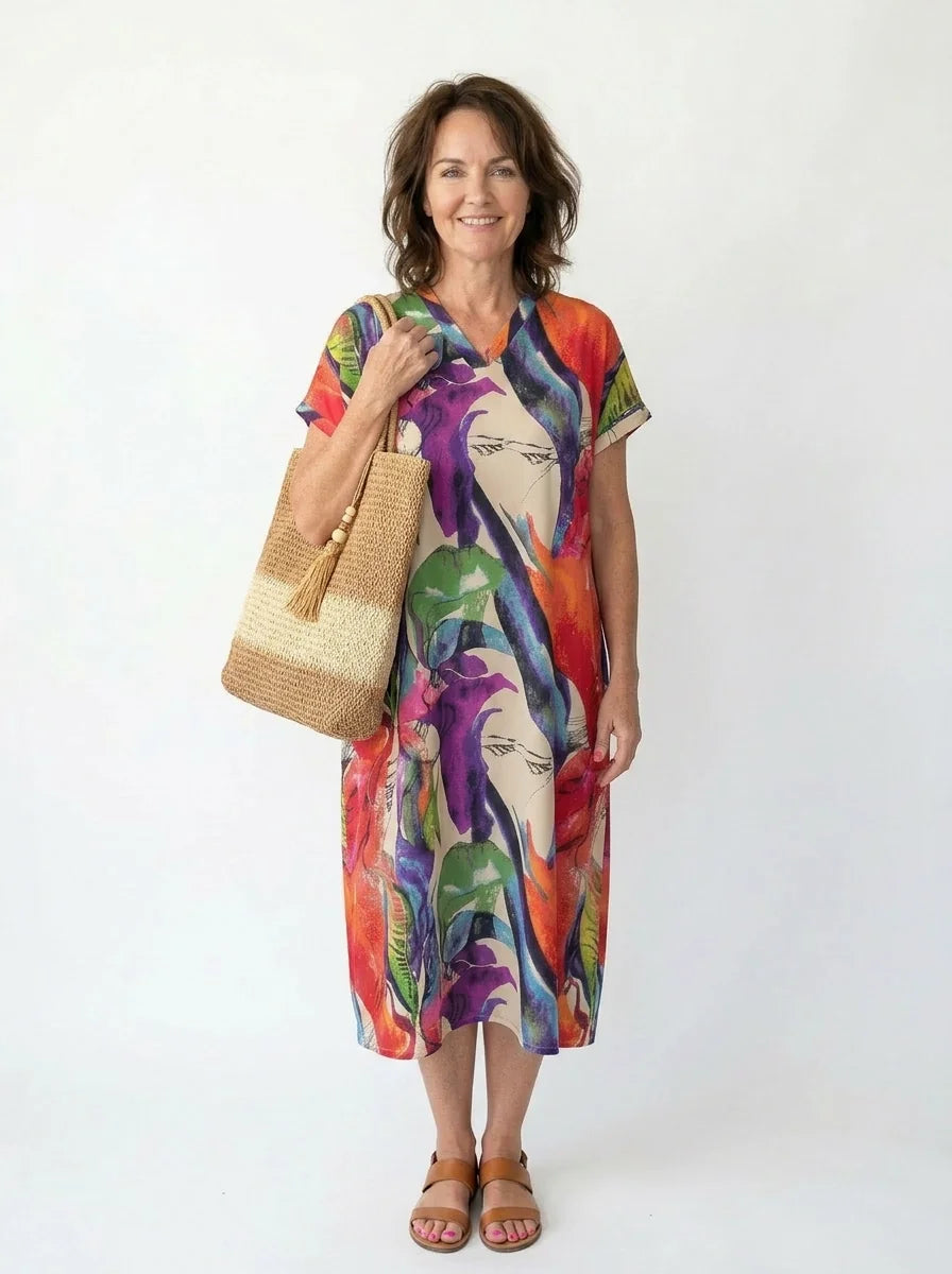 The Eden - Tropical Bloom Caftan