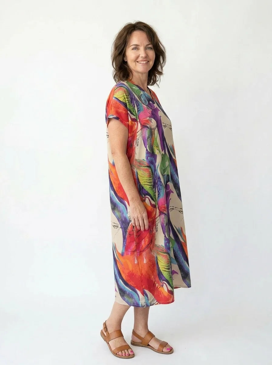 The Eden - Tropical Bloom Caftan